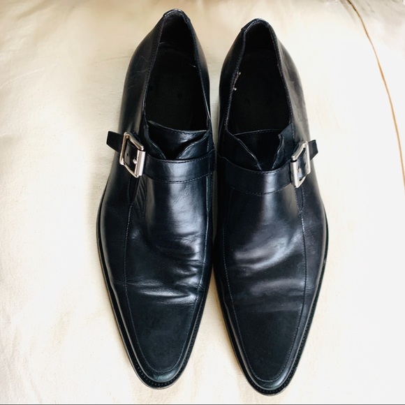 Donald J. Pliner Other - Donald J Pliner Black Strap Loafers